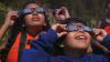 Students during the Total Solar Eclipse